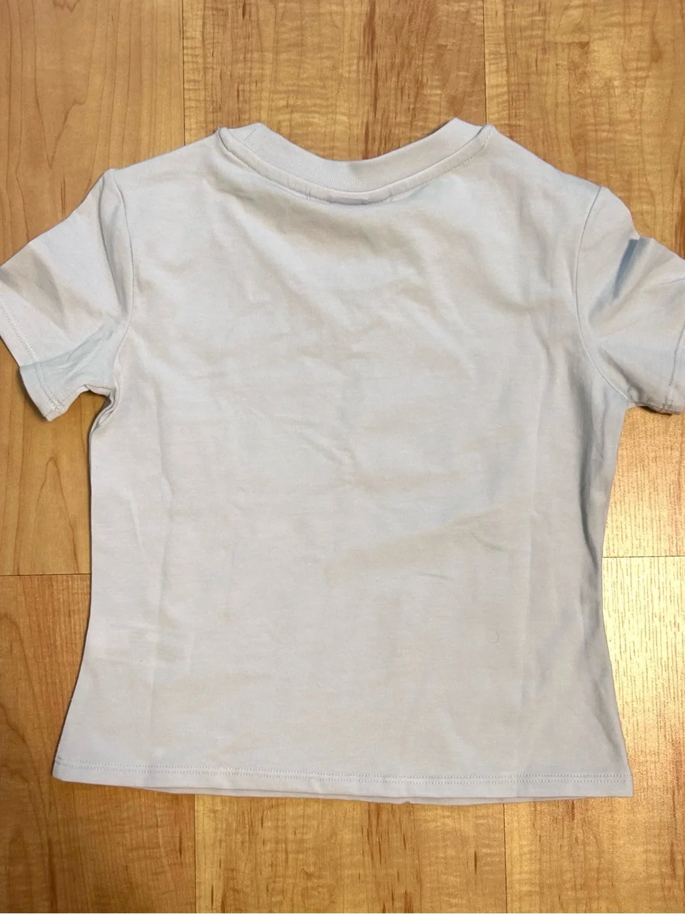 Love Shack Fancy x Target Girls Blue Maeve Applique Bow T-Shirt M